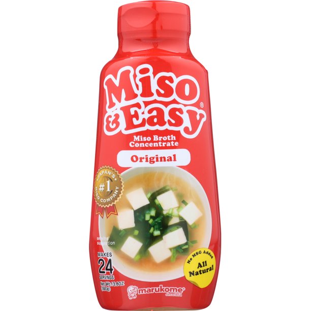 Miso Easy Marukome Misoandez Miso Broth, 13.8 oz Bottle