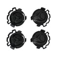 thumbnail image 4 of Colaxi 4 Pieces Motor Helmet Lens Base Easy to Install Motorbike Helmet Repair Part A, 4 of 8