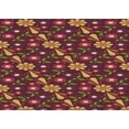 thumbnail image 1 of Ahgly Company Machine Washable Indoor Rectangle Transitional Burgundy Red Area Rugs, 7' x 10', 1 of 7