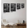 thumbnail image 2 of Mindset is Everything Wall Art -Inspirational Wolf Canvas Wall Art - Mindset Positive Affirmations and Gym Motivational Decor for Home and Office(24" W x 36" H), 2 of 6
