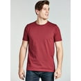 thumbnail image 3 of Bolter Mens 4-Pack Crew Neck T-Shirts Cotton Poly Blend (X-Large, H. Modern Classics), 3 of 9