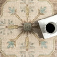 thumbnail image 5 of Rugs USA Fawn Medallion Wool and Cotton Area Rug, 8' 6" x 11' 6", Fawn Brown, 5 of 8