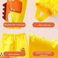 thumbnail image 6 of Toddler Rain Waterproof Pants Boys Girls Mud Proof Trousers Kids Rainwear, 6 of 8