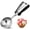 Extra Large Scoop   /80mm/5.28 oz/150ml, variant on TJ POP Large Ice Cream Scoop 70MM, Trigger Release Stainless Steel Cookie Scoop, Portion Scoop 3.7 oz/105ml, Commercial Food Disher, for Portion Control, Cookie Dough, Cupcake Batter (7 Tablespoon)