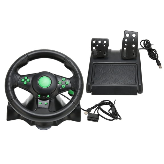 Race Steering Wheel Game Racing Wheel USB Vibration Feedback 4 In 1 For XBOX 360 ANGGREK Videojuegos