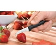thumbnail image 6 of Rada Cutlery Curved Paring Knife Blade Stainless Steel Resin, 6-1/8 Inch, Black handle, 6 of 6