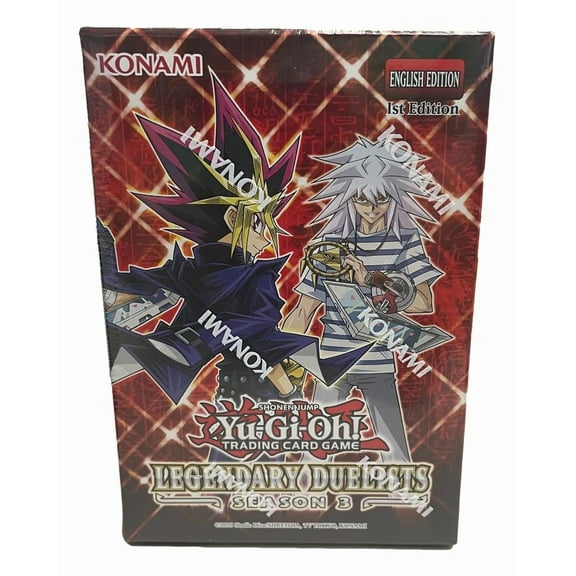 Yu-Gi-Oh! Trading Cards: Legendary Duelist Season 3 Booster Box, Multicolor