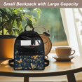 thumbnail image 5 of Eheartsgir Butterfly Travel Backpack Waterproof Small Shoulder Bag for Gym Daily, Polyester Lots of Pockets Mini Backpack, 5 of 8