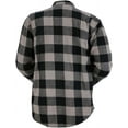thumbnail image 2 of Gray/Black The Duke Flannel Shirt, 2 of 2