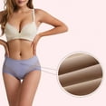 thumbnail image 5 of TMOYZQ Seamless Underwear for Women Sexy High Waist No Show Panties Breathable Tummy Control See Through Stretch Briefs Regular & Plus Size, 5 of 5