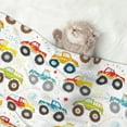 thumbnail image 2 of Pofeuu Cartoon Monster Trucks Print Puppy Blanket,Dog Blankets,Pet Blanket Cozy Cat Blankets for Indoor Cats, Fuzzy Pet Blanket for Kitten Doggy Dog Blankets-Large, 2 of 8