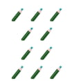 thumbnail image 3 of Moyic Home Portable Reusable Tailor Chalk Clothes Color DIY Scribing Random Sewing Crafting Handmade Pen Marker Making Pencil verde 10piezas, 3 of 6
