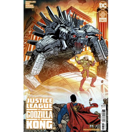 Justice League Vs. Godzilla Vs. Kong #7A VF ; DC Comic Book
