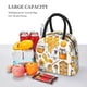 thumbnail image 5 of Fotbe Honey Bee Set Bolsa de Almuerzo con Estampado, Lonchera Aislada, Contenedor de Comida Reutilizable Tipo Cooler a Prueba de Fugas, 5 of 6