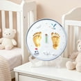 thumbnail image 6 of Newborn Hand Foot Print Kit DIY Souvenir Keepsake Inkless for Handprint Gift for Full 100 Days One Year Old B, 6 of 8