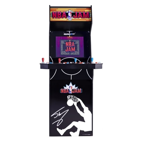 Arcade1Up - NBA Jam SHAQ Edition 19" Arcade with Lit Marquee - Multi