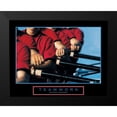 thumbnail image 2 of Unknown 14x12 Black Modern Framed Museum Art Print Titled - Teamwork - Rowers, 2 of 5