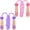 Pink&Purple-2pcs, variant on Jump Rope for Kids, Adjustable Kids Jump Ropes for Girls Boys Toddler Fitness, Cotton Skipping Rope with Wooden Handle for Outdoor Fun Activities Exercise Rainbow-1pcs