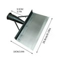 thumbnail image 3 of Blueek Outdoor Garden Cleaning Shovel, Multifunctional Outdoor Garden Cleaning Shovel Steel Flat Farm Dropshipping Weed Tool Shovel Plants Weed Scoop, 3 of 7