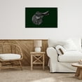 thumbnail image 3 of Stupell Industries Black Horse Saddle Abstract Painting Black Framed Art Print Wall Art, 30 x 20, 3 of 10