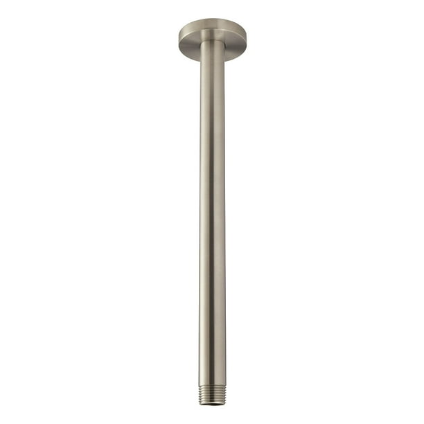 Speakman Ceiling Mounted Arm And 12 Inch Brushed Nickel Com - 12 Inch Brushed Nickel Shower Arm Speakman Ceiling Mounted Arm And 12 Inch Brushed Nickel Com - 12 Inch Brushed Nickel Shower Arm