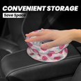thumbnail image 4 of Wukai Floral Strawberr Print Car Trash Can - Easy to Clean Hanging Garbage Bin - Removable Liner - Leak-Car Garbage Can - Waterproof Trash Can for Car and SUV, 4 of 7