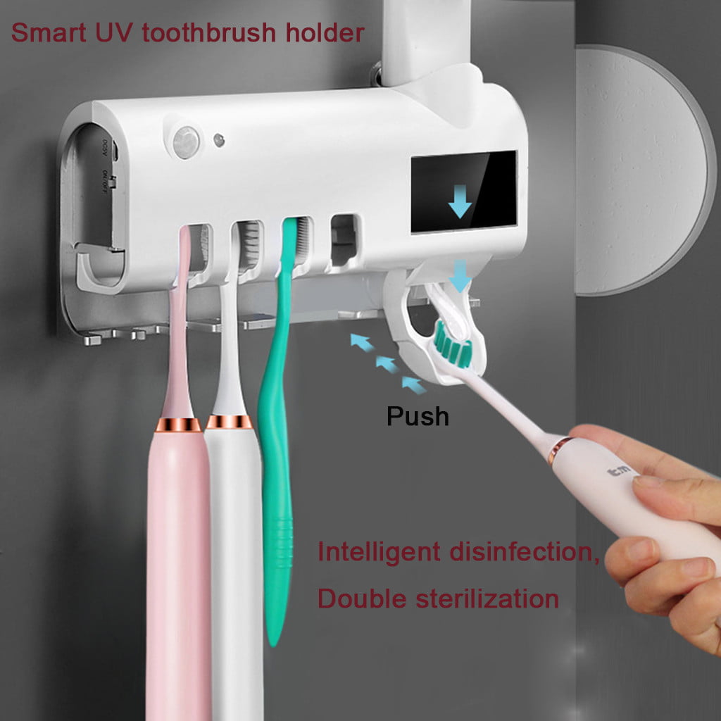 Details about   USA Seller Dental UV Toothbrush Sanitizer Sterilizer Cleaner Storage Holder
