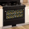 thumbnail image 3 of 4 Pcs Funny Kitchen Towels,Black Multicolor Flower Sunflower Pattern Microfiber Dish Towels,Kitchen Tea Towels,Kitchen Towel Set (18" X 26"), 3 of 7