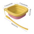 thumbnail image 4 of Dog Bowl Silicone Foldable Portable BPA-Free No Leak Travel Cup for Outdoor Camping Small Medium Pets by MPOISVA, 4 of 7
