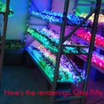 thumbnail image 3 of 200Pcs WS2811 LED Pixel Light String Advertising Pouring Waterproof Full Color Perforated Light 12m, 3 of 5