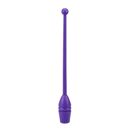

1 Pair Artistic Gymnastics Stick Rhythmic Gymnastics Stick Dancing Sports Fitness Equipment for Children Adults (Purple)