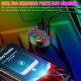 thumbnail image 3 of SUTENGDA Bluetooth FM Transmitter for Car 7 Color LED Backlight  Hi-Fi Music  Dual USB Fast Charger for Long Drives, 3 of 10