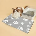 thumbnail image 4 of Kraoden Pet Feeding Mat Diatom Mud Non-Slip Absorbent Easy Clean Durable for Cats Dogs, Silica Gel Material, Stable and Comfortable Design, Home Decor Stylish Pet Food Mat, 4 of 6