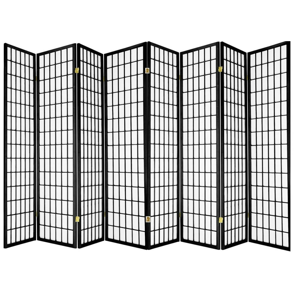 Legacy Decor Japanese Oriental Style 8 Panel Room Divider, 71" Tall