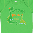 thumbnail image 4 of Inktastic My Oma Loves Me Dinosaur Boys Baby Bodysuit, 4 of 5