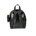thumbnail image 2 of Madden NYC Women's Faux Leather Dome Ring Backpack, Black, 2 of 4