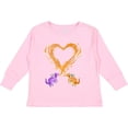 thumbnail image 3 of Inktastic Fire Heart Dragons Boys or Girls Long Sleeve Toddler T-Shirt, 3 of 5
