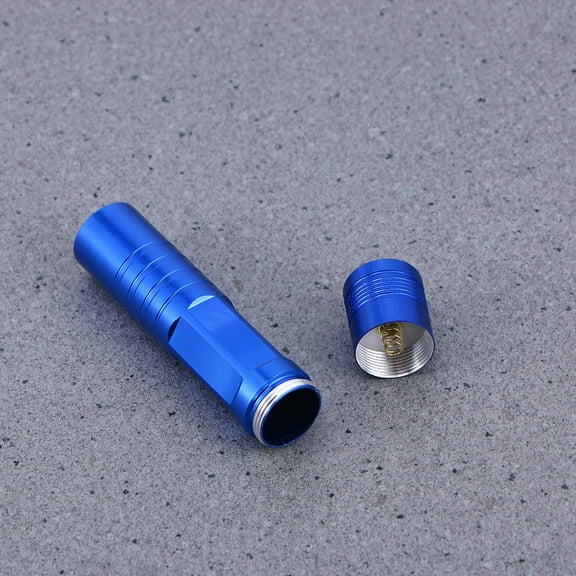 Hemobllo Tiny Keychain Flashlight Flashlight Aluminum Alloy Handheld Device Mini 1Set