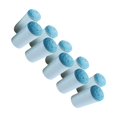 thumbnail image 4 of heritaly 10 Pcs Embouts de Queue de Billard Légers Embouts de Queue de Billard Portables Bleus 12mm, 4 of 6