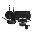 thumbnail image 2 of Batería de Cocina Vasconia Esencial Aluminio Antiadherente 12 Piezas – Negro, 2 of 14