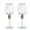 Gold red wine glass, variant on SDFGTstore Transparent Champagne Flute Champagne Mug Glass Material Champagne Cocktail Cups
