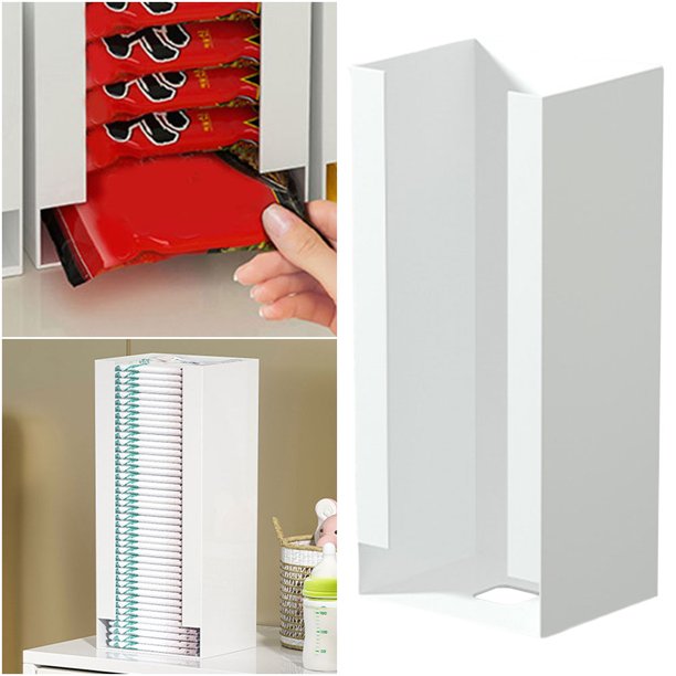 Organizador Mesa Estante Almacenamiento Fideos Instantáneos Caja Máscara Facial Plástico
