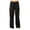 Black, variant on Sofra Women's Fleece Wide Leg Cargo Pants with Pockets L, Heather Grey