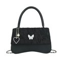 thumbnail image 1 of Nuevo Bolso bandolera con cadena de corazón para chica, bandolera de hombro con mariposa y amor,, 1 of 5
