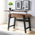 thumbnail image 6 of Furniture of America Kelli Modern Wood Lift-Top Console Table in Brown, 6 of 8