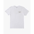 thumbnail image 2 of Billabong Men's Theme Arch Fill Premium Tee T-Shirt in White (Small, White), 2 of 4