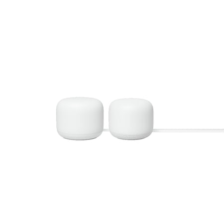 UPC: 0193575001609 | Google Nest Wifi 2 Pack (AC2200 Mesh Router with 1 Point)