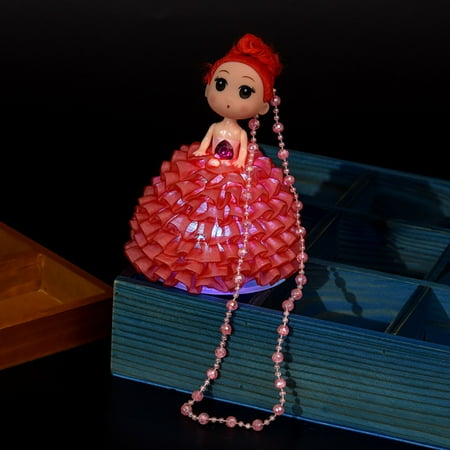 

AaSFJEG Room Toy Cute Luminous Doll Colorful LED Night Light with Soft Lighting Pendant Gifts for Girls Toys