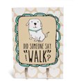 thumbnail image 1 of Pavilion - Did Someone Say Walk Key and Dog Leash Holder Wall Decor, 1 of 6