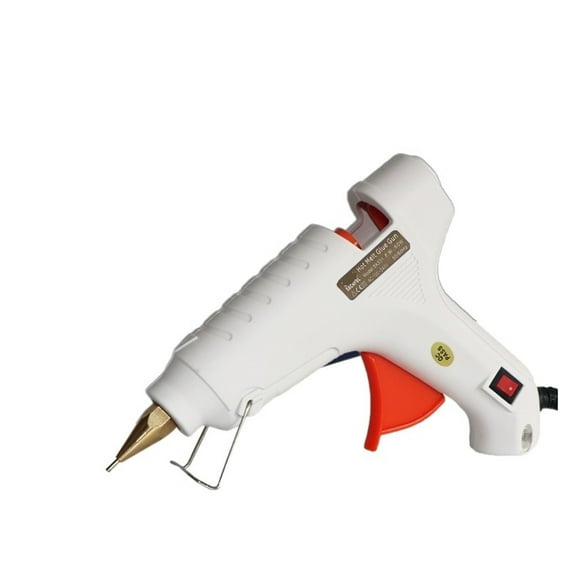 40W 60W Hot Melt Glue Gun 1mm Small-bore Pure Copper Nozzle with ON/OFF Power Switch 11mm Glue Sticks 2pcs 5pcs ,Effortless Crafting